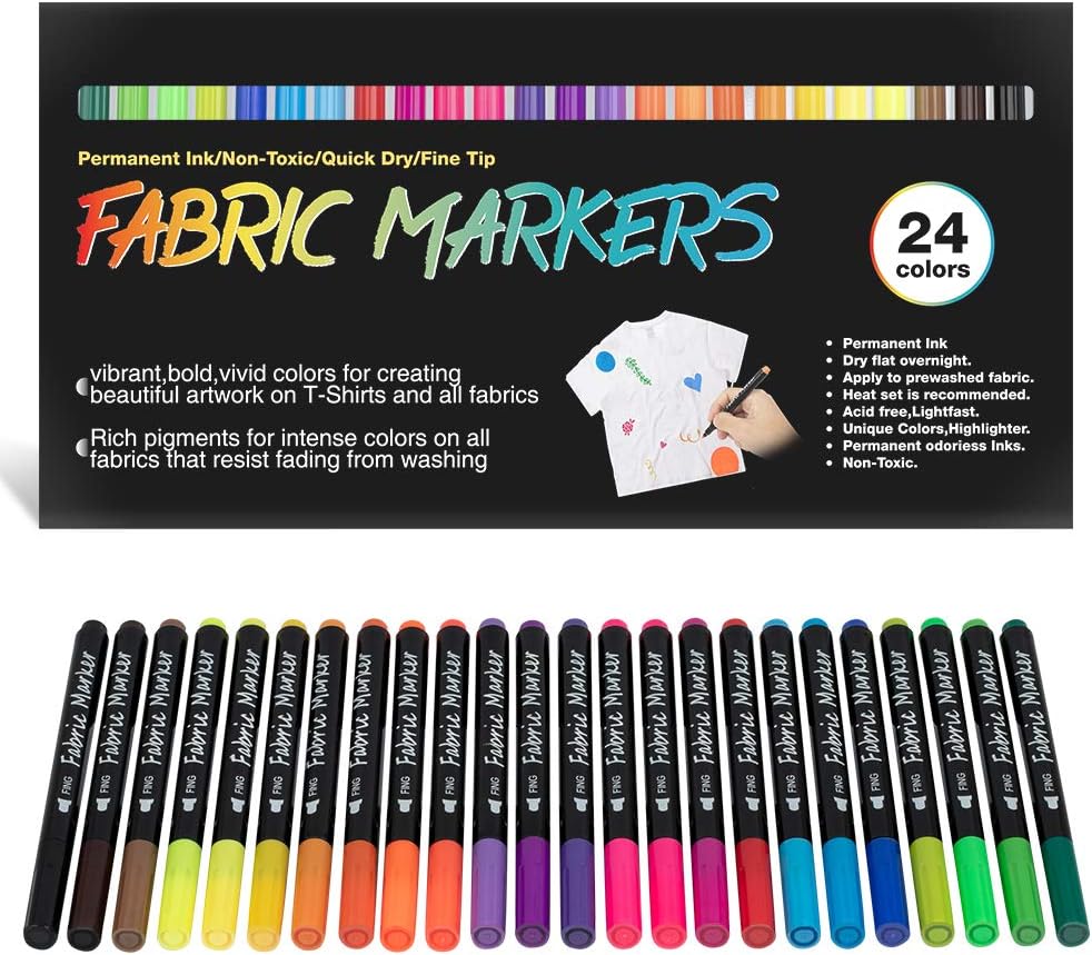 Important for DIY sneakers designs: Top rated fabric markers that are affordable!