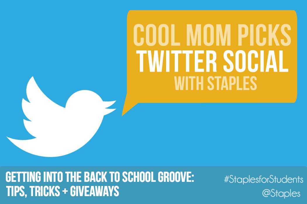 Join us for a Twitter Social to help you get into the back to school groove