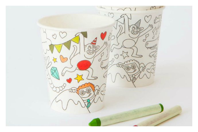 The most fun your kids have ever had with a paper cup
