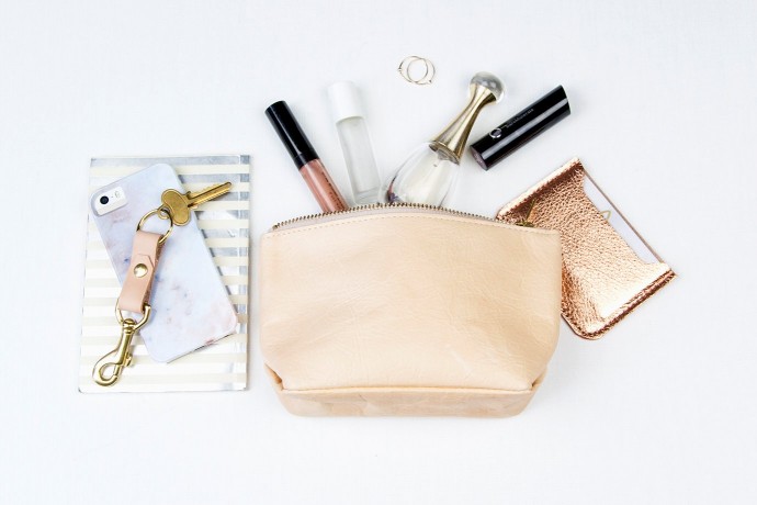 Swanky metallic cosmetics cases: Coveted accessory? Or organizational essential.