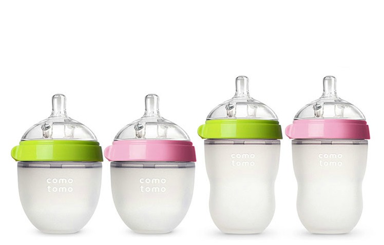 Comotomo: Cool new silicone baby bottles that are soft, gentle, and awesomely squishy