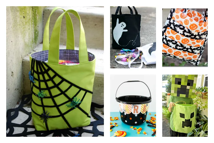 DIY Halloween trick-or-treat bags for kids