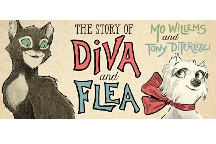 The Story of Diva and Flea: Wonderful new children's book from Mo Willems + Joe DiTerlizzi | CoolMomPicks.com