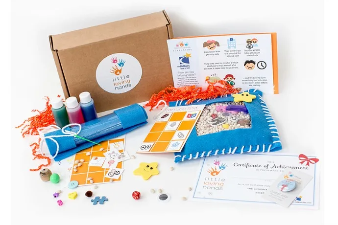 Little Loving Hands crafts kits for a cause