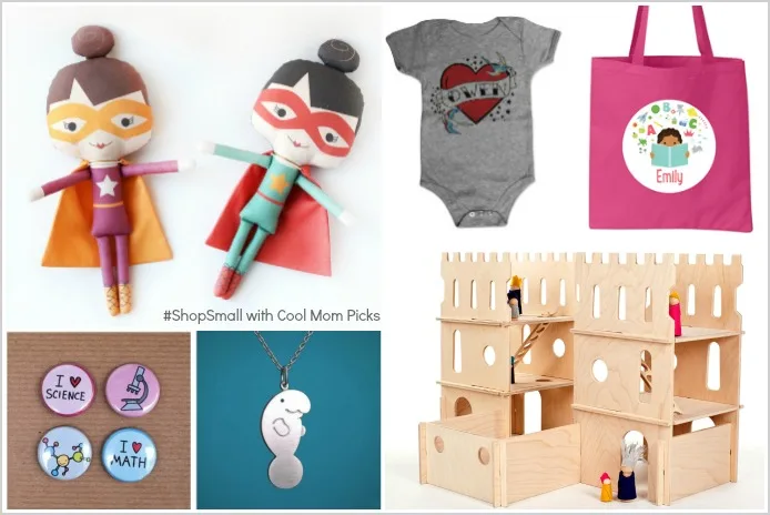 Some of our favorite small businesses for kids' holiday gifts | Cool Mom Picks #smallbizsaturday #shopsmall | in partnership with American Express
