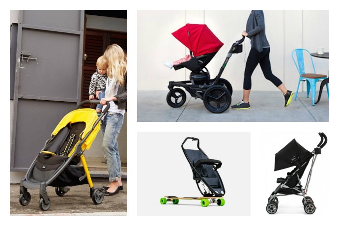 modern double stroller