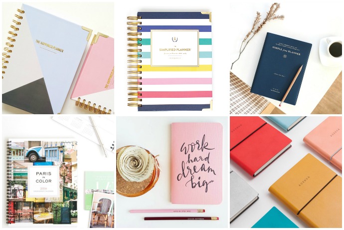 16 of the prettiest modern 2016 planners, to help start the new year with a little positivity.