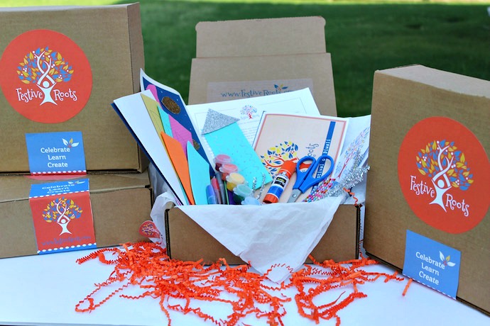 Festive Roots: Very cool craft kits for kids that help them be smarter global citizens too.