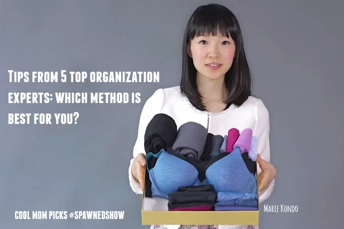 Tips from 5 top organization experts: Which decluttering method is best for you? | #SpawnedShow CoolMomPicks.com