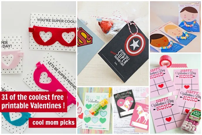 31 of the absolute coolest, most creative free Valentine's cards for the classroom | Cool Mom Picks