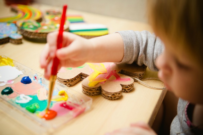 Crumpled Paper Art for Kids Inspired by Ish - Buggy and Buddy