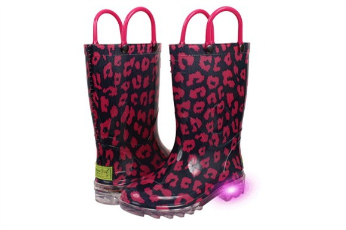light-up rain boots for kids