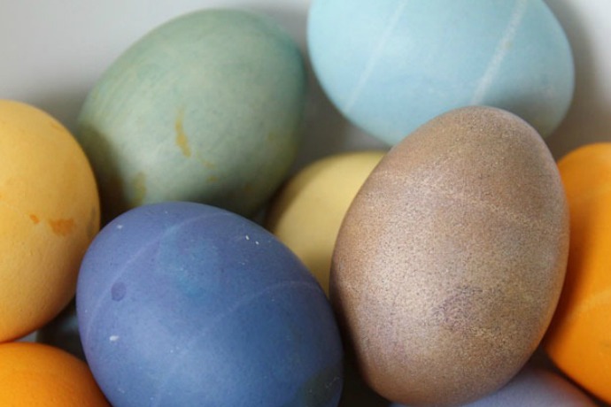 Easter eggs so natural, they come with their own Easter grass