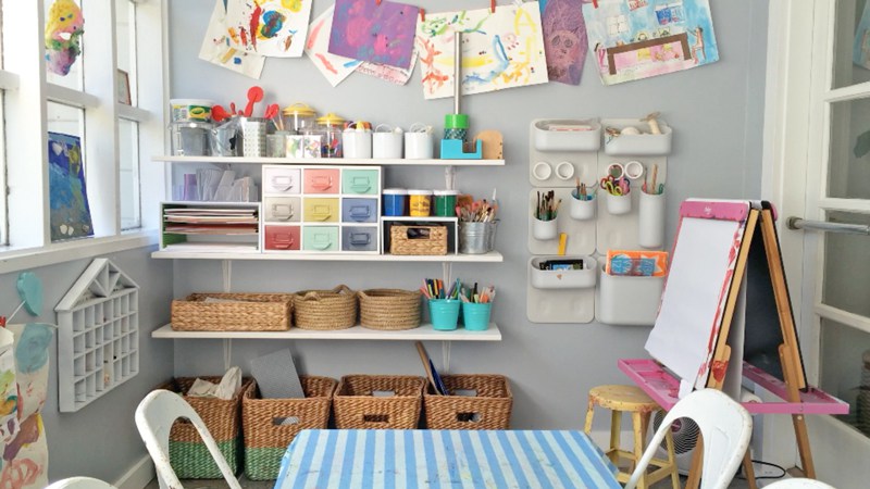 How to Organize Kids Art and Craft Supplies: 16 Creative Ideas for