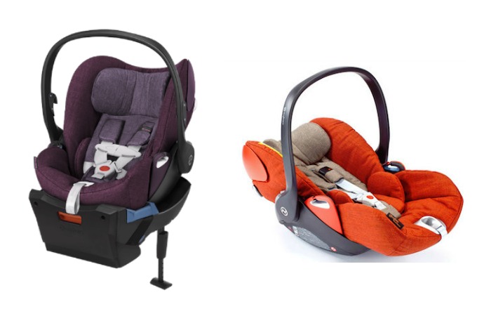 A fully reclining infant car seat from Cybex: Mamas, prepare your baby registry wish lists.