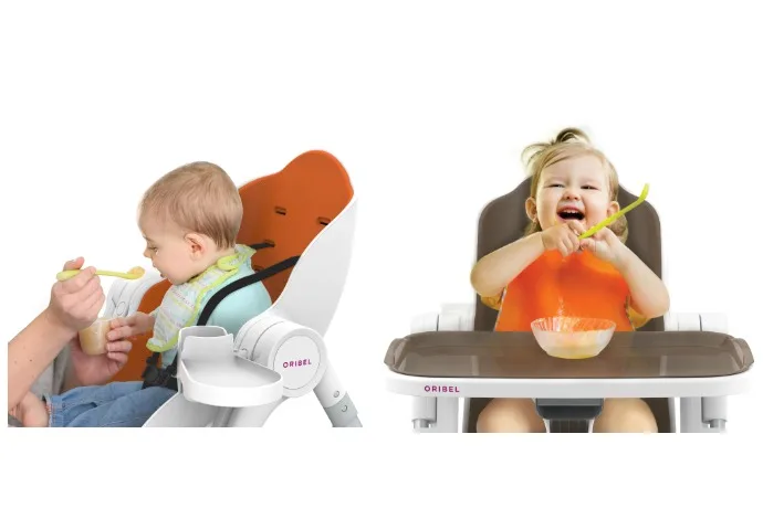 The new Cocoon multi-stage high chair keeps up with your growing child.
