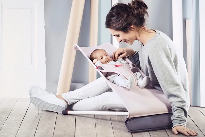 Modern baby bouncers for parents who want form and function.