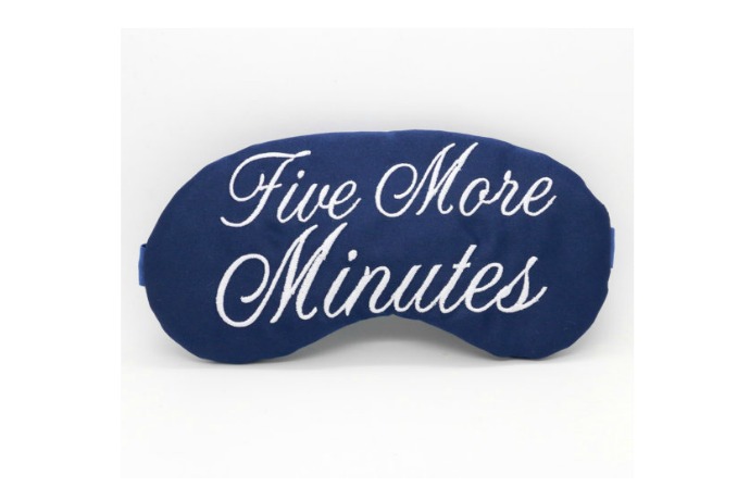 Five More Minutes sleep mask: So perfect for Mother's Day! | The Sleep Cottage on Etsy
