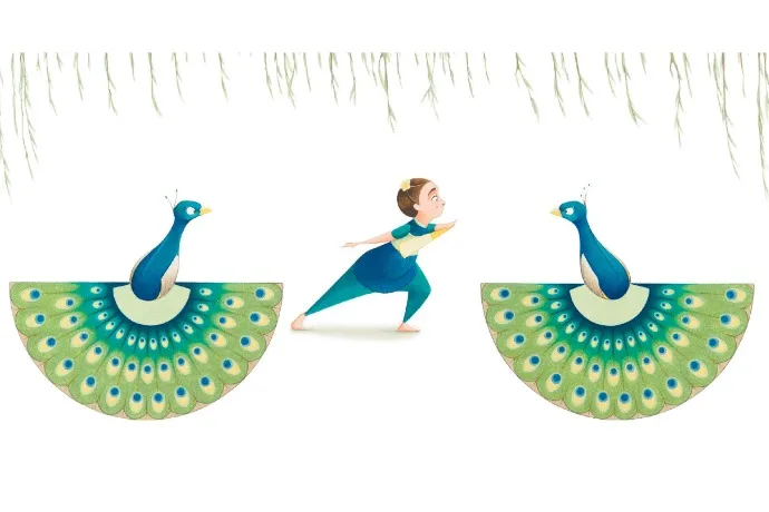 Flora and the Peacocks: Wonderful new picture book by Molly Idle