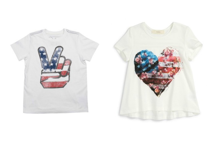 5 creative American flag t-shirts for kids that look perfect all year long.