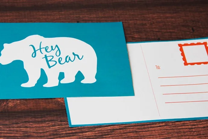 Send the kids off to sleepaway camp with postcards so they can write home.