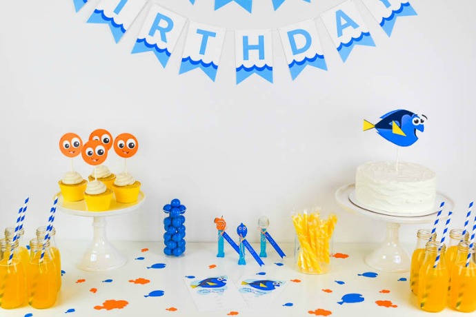 Over 20 of the best Finding Dory birthday party ideas