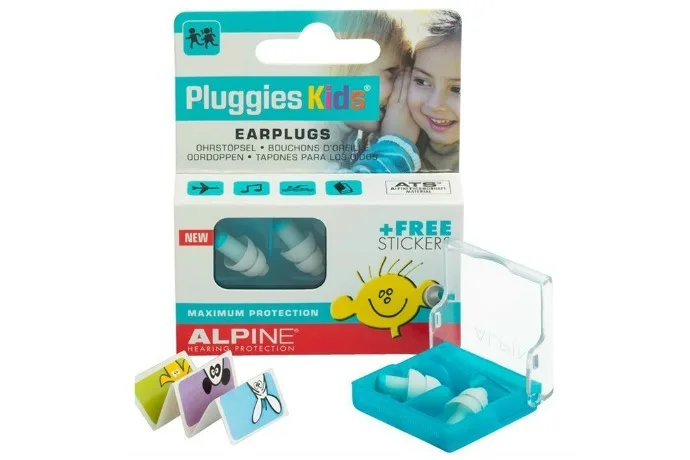 If you're flying with kids this summer, you might want to try the Alpine Pluggies ear plugs. They worked for our Editor's kids. And her too.