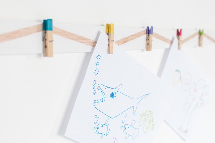 5 creative ways to display kids’ artwork – beyond stuffing it in a drawer