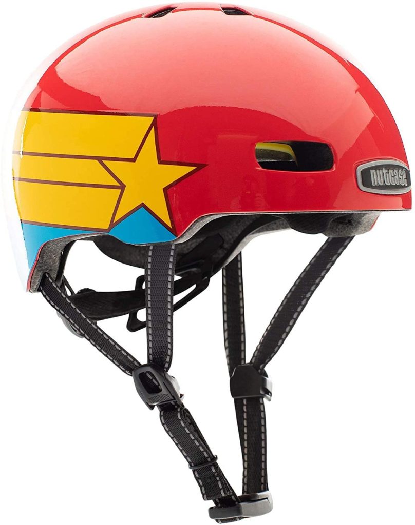 Cool bike helmets for kids:The Little Nutty Nutcase helmets for kids are perennial favorites in lots of fun styles