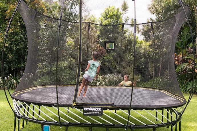A safer trampoline? Yes, please!