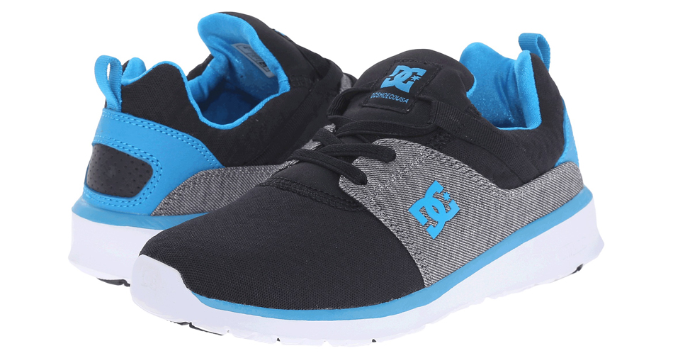 boys elastic lace trainers