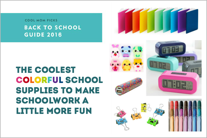 Cool, colorful school supplies to make September a little more fun | Back to School Guide 2016