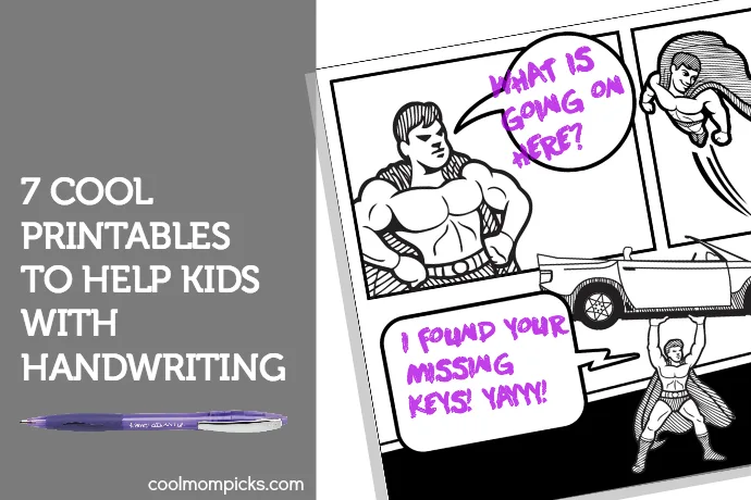 7 cool handwriting practice printables, beyond worksheets | coolmompicks.com
