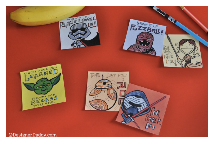 The cutest lunch box notes, whether your kids love Star Wars, Pokémon GO, or Dr. Seuss
