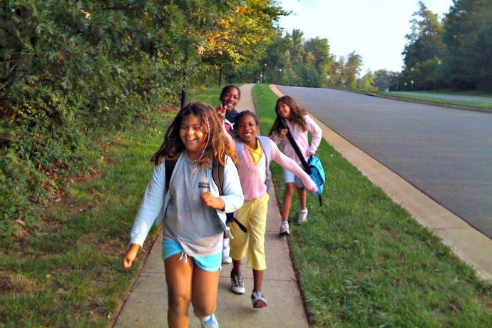 7 tips to help kids walk to school safely in honor of Walk to School Day