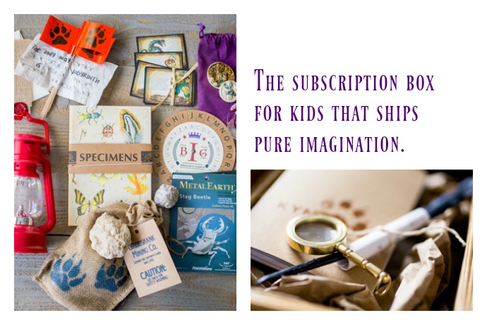 The subscription box for kids that ships pure imagination