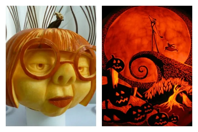 The 13 most outrageously awesome carved pumpkins you just have to see. Because, whoa.