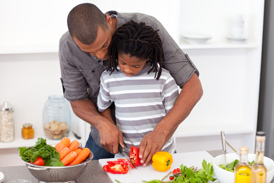 10 essential kitchen safety rules to set, that keep little cooks safe in the kitchen.