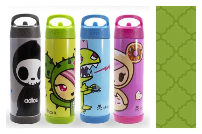 Share a drink with a kaiju, thanks to this awesome Tokidoki x ZoLi collaboration.