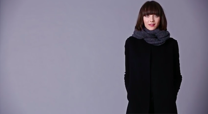 Cool ways to tie scarves: 7 videos that make it easy. Winter style, check!