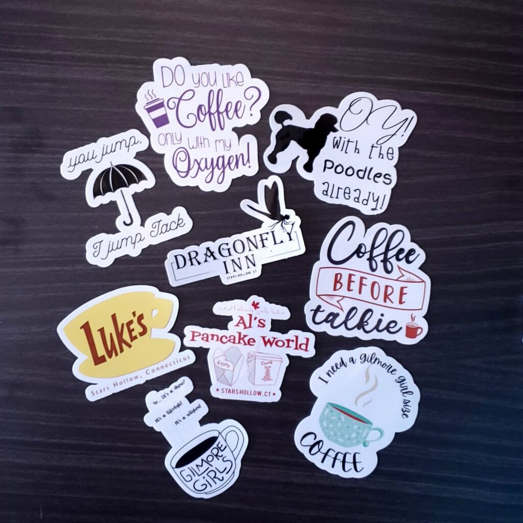 Gilmore Girl Stickers