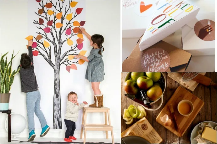 Last-minute Thanksgiving help! Everything you need including recipe help, drinks, decor, printables + crafts for the kids. Now go forth and be thankful!