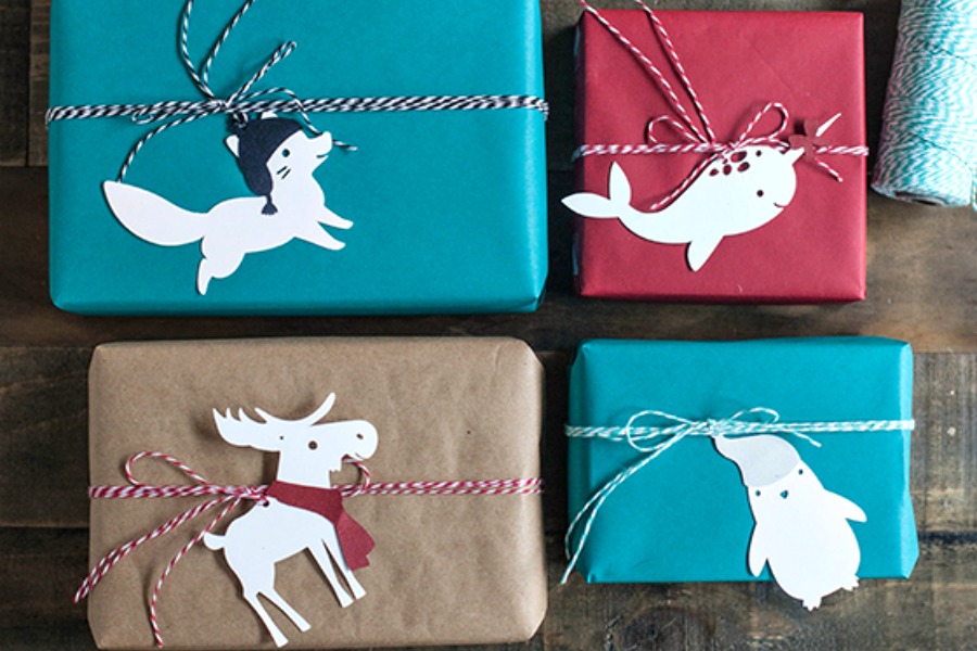 Animals & Presents Gift Wrap & Tags