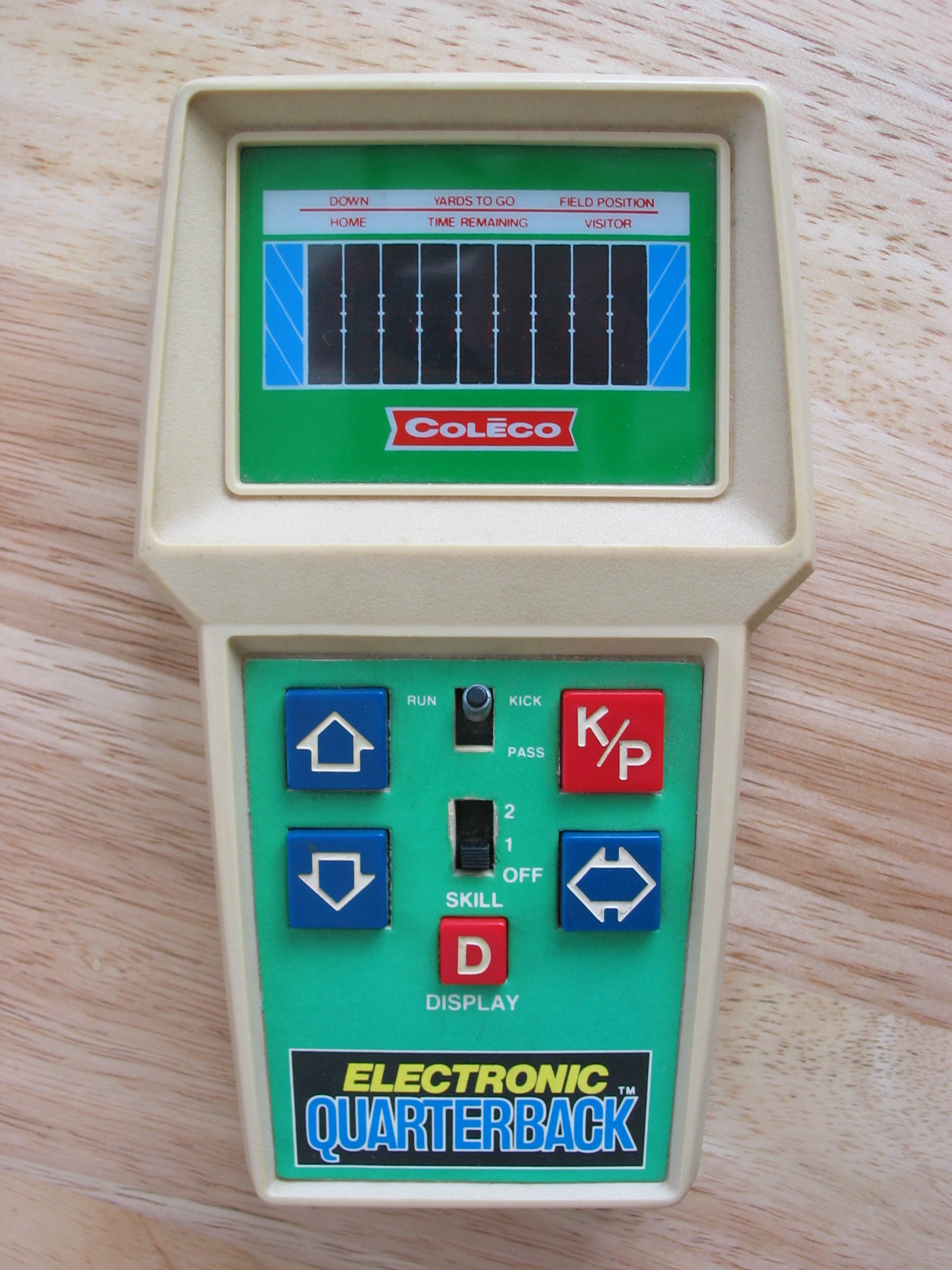 Coleco Electronic Quarterback: One of our favorite holiday gifts from our own childhoods.