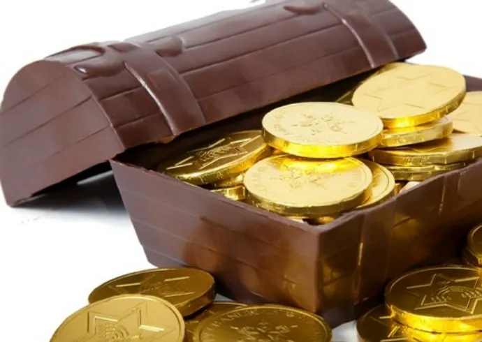 Forget waxy chocolate. Gourmet gelt is here!