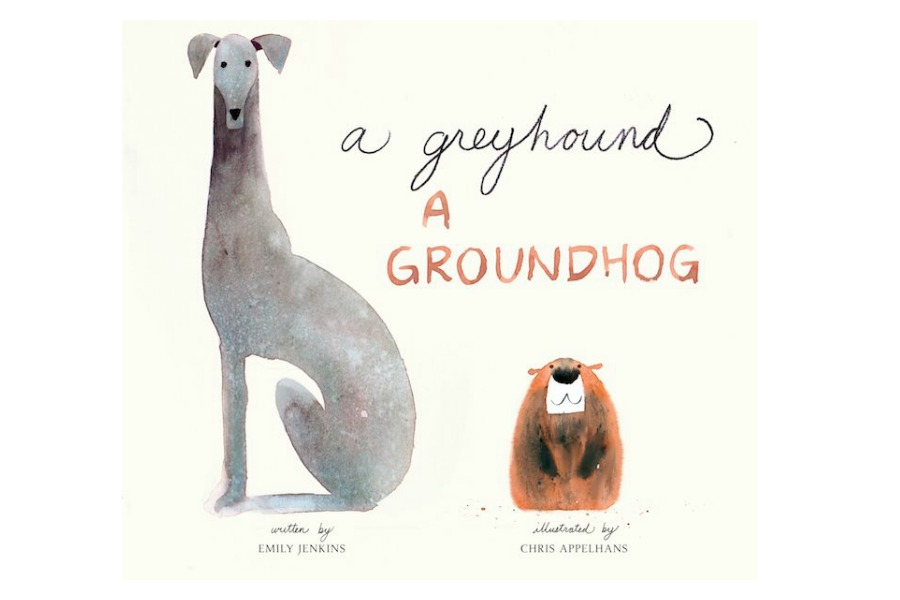 A Greyhound, a Groundhog: A fun tongue-twisting book to read with your kids on Groundhog Day