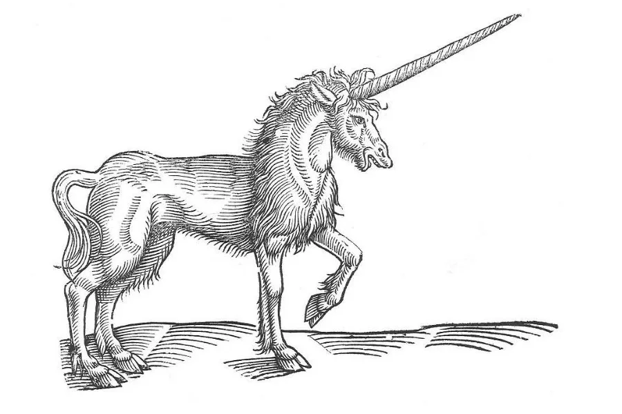 Free #colorourcollections printable coloring pages from top museums, libraries | Unicorn via University of Wales