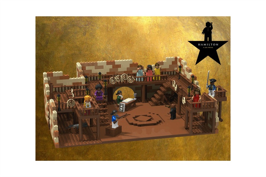 A Hamilton Musical LEGO set: Do not throw away your shot to vote for this!