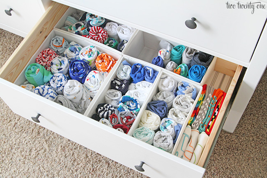 5 genius nursery organization tips, for new parents drowning in baby stuff.