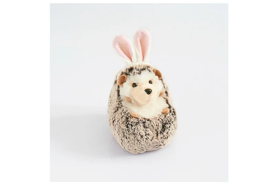 15 sweet non-candy Easter basket gift ideas, like this hedgehog plush from Papersource.